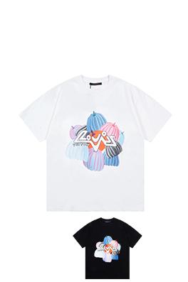 ルイヴィトンカボチャのアルファベットプリントTシャツ