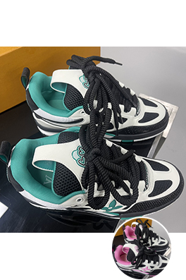 ルイヴィトンコピー  レディース Louis V Skate Sneaker 24FW スニーカー