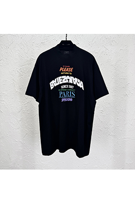 バレンシアガ限定刺繍半袖Tシャツ