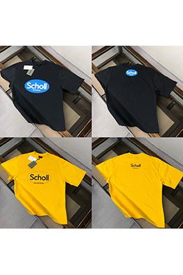 バレンシアガスーパーコピー25ssカップルラウンドネック半袖Tシャツ