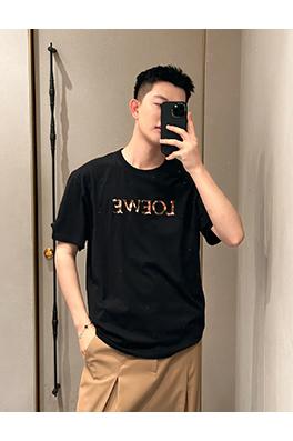 ロエベスーパーコピー多色刺繍半袖Tシャツ