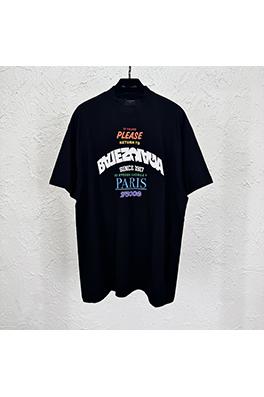 バレンシアガ限定刺繍半袖Tシャツ