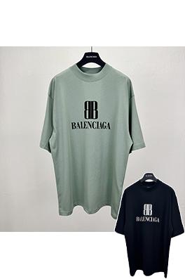 バレンシアガBBアルファベット半袖Tシャツ