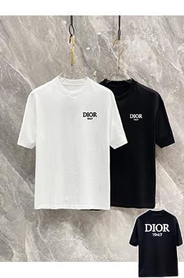 ディオールコピー新しい半袖ラウンドネックTシャツ