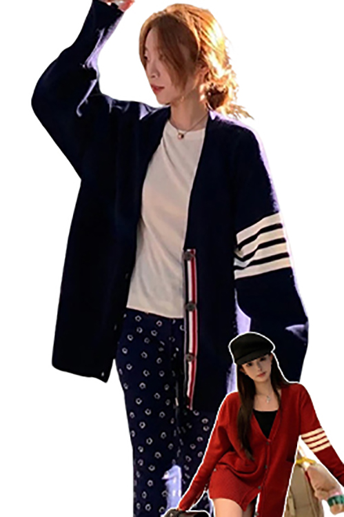 トム ブラウンスーパーコピー レディース ニットカーディガン日常使いからきれい