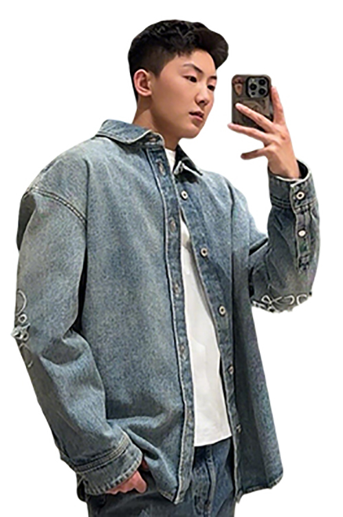 ロエベ スーパーコピーデニムジャケットシンプルで上品なデザイン