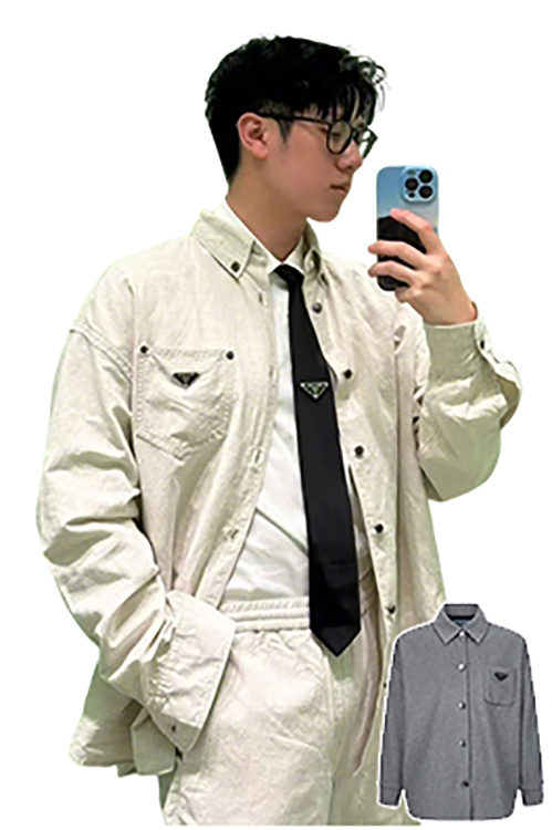 プラダ スーパーコピージャケットアウターミニマルデザイン