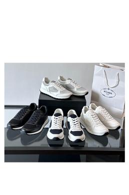 プラダ スーパーコピーメンズ プラックス 2.0 リナイロン＆スエード スニーカー