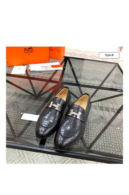 エルメスメンズ向けローファーシューズ