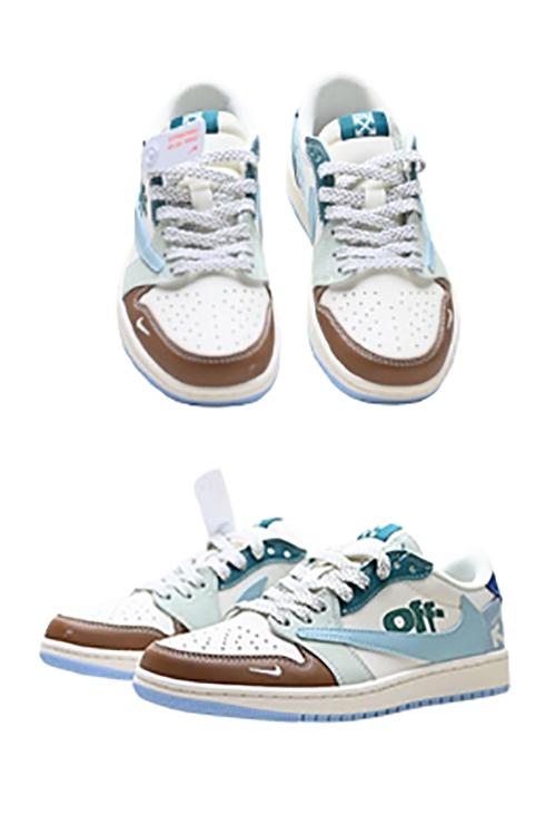 ナイキ &times; オフホワイト メンズ／レディース スニーカー2種類ロゴデザイン
