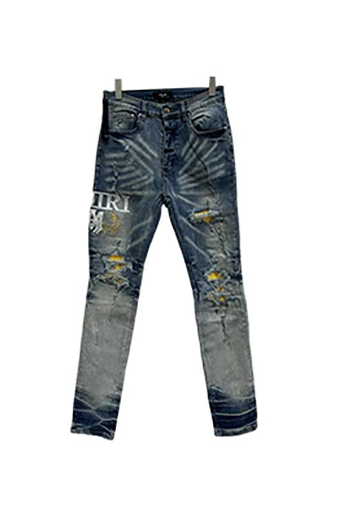 アミリスーパーコピー デニムパンツ破れデザイン