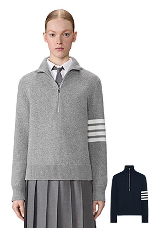 トム ブラウンスーパーコピー レディース ニットセーター三本線アームバンド