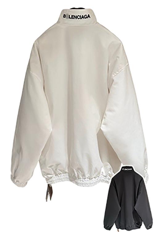 バレンシアガ 中綿ジャケットオーバーサイズ・ウインドブレーカー