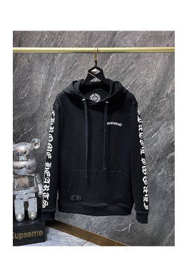 クロムハーツ ホースシュープリント ジップアップフーディー