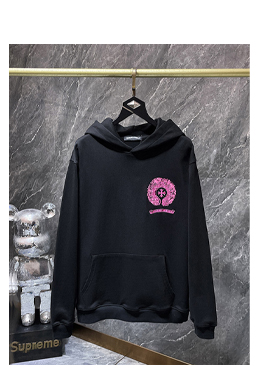 クロムハーツコピー ホースシュー ヘビーコットン ジップパーカー