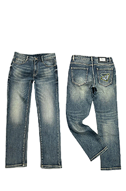 ルイ・ヴィトン ストリートスタイル デニムカーゴパンツ