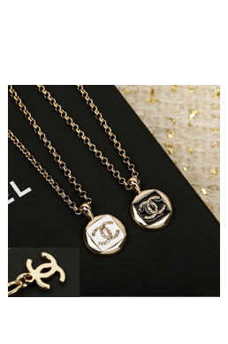 シャネル クリスタル CCロゴ ネックレス