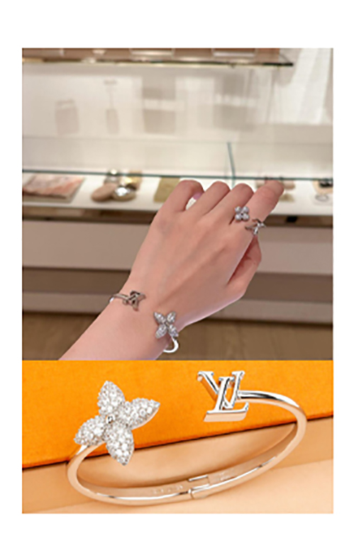 ルイ・ヴィトン モノグラム チェーン ブレスレット