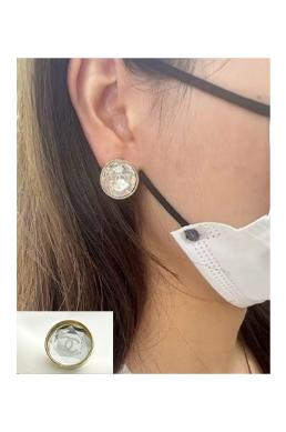 シャネル パール＆CCロゴ イヤリング