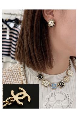 シャネル ゴールドトーン チェーン ネックレス