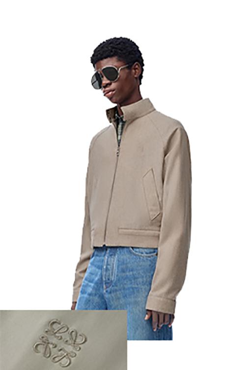 ロエベ ロゴデザイン ジャケット