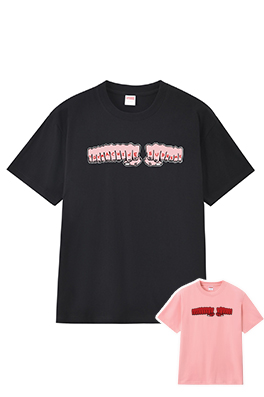 シュプリーム&times;TOY MACHINEメンズ レディース 半袖Tシャツ
