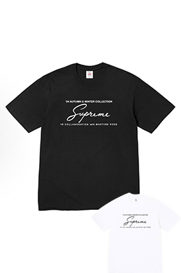 シュプリーム&times;マーティンローズメンズ レディース 半袖Tシャツ