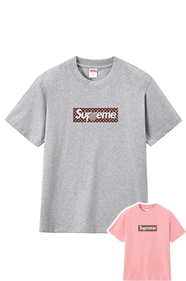 シュプリームメンズ レディース 半袖Tシャツ