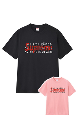 シュプリーム&times;マルタンマルジェラメンズ レディース 半袖Tシャツ