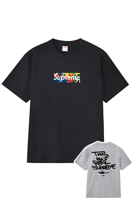 シュプリーム&times;OLAOLU SLAWNメンズ レディース 半袖Tシャツ