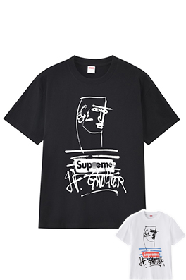 シュプリーム&times;Jean Paul Gaultierメンズ レディース 半袖Tシャツ