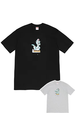 シュプリームコピーボックスロゴ半袖Tシャツ一枚で決まるストリートスタイル