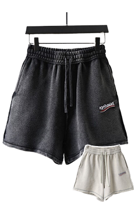 バレンシアガ ショートパンツ メンズ ビッグシルエット