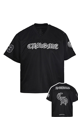 クロムハーツスーパーコピー ロゴプリント 半袖Tシャツ メンズ カジュアル