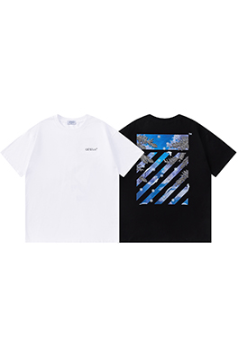 オフホワイトスーパーコピー ロゴプリントメンズ レディース 半袖Tシャツ