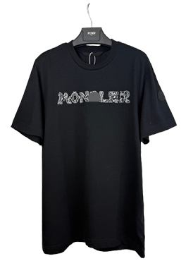 モンクレールスーパーコピー ロゴデザイン プリント 半袖Tシャツ