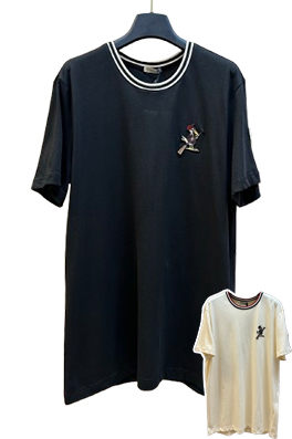 モンクレールコピービッグロゴ Tシャツ メンズ人気モデル