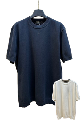 フェンディコピーメンズ レディース　ニット 半袖Tシャツ