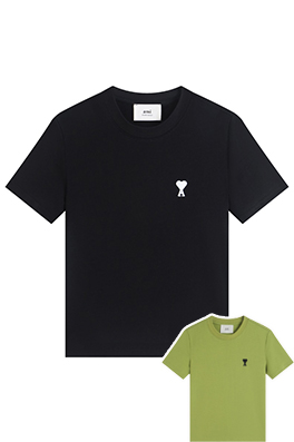 アミ レディース 半袖Tシャツ