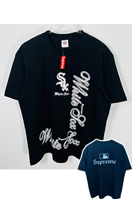 シュプリーム &times;MLB メンズ レディース 半袖Tシャツ