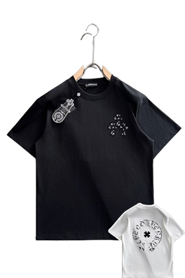 クロムハーツメンズ レディース 半袖Tシャツ
