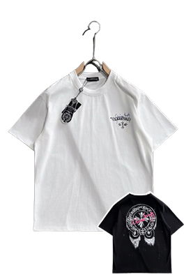 クロムハーツメンズ レディース 半袖Tシャツ