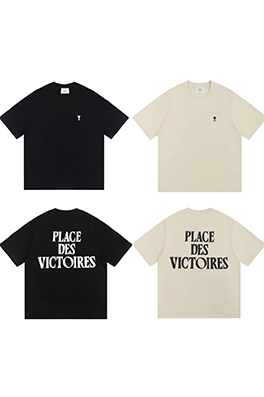 アミ  メンズ レディース 半袖Tシャツ