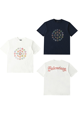 バレンシアガメンズ レディース 半袖Tシャツ