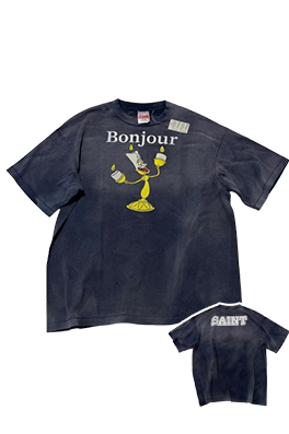 セント マイケル&times;DISNEY DSNメンズ レディース 半袖Tシャツ