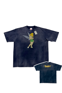 セント マイケル&times;DISNEYメンズ レディース 半袖Tシャツ