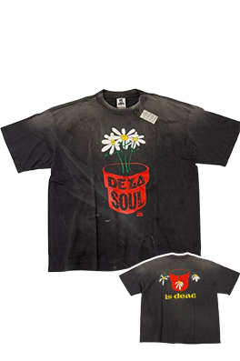 セント マイケル&times;DELA SOULメンズ レディース 半袖Tシャツ