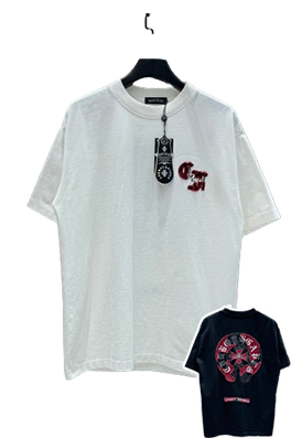 クロムハーツサマー バイブス ロゴTシャツ 半袖Tシャツ
