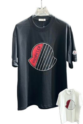 モンクレール旬のスタイル グラフィック半袖Tシャツ