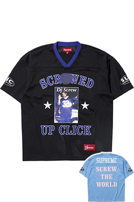 シュプリーム X DJ SCREW メンズ レディース 半袖Tシャツ